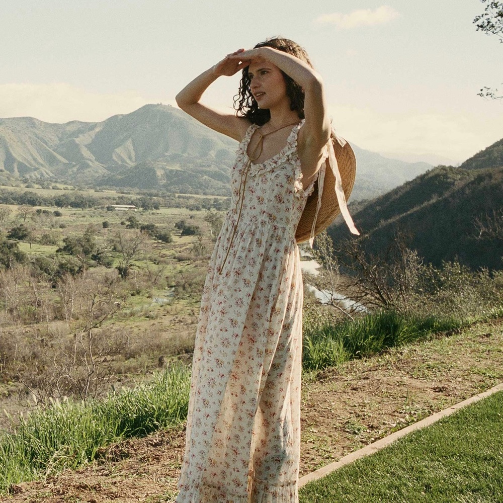 Brand new (with tags) shop doen floral maxi dress!